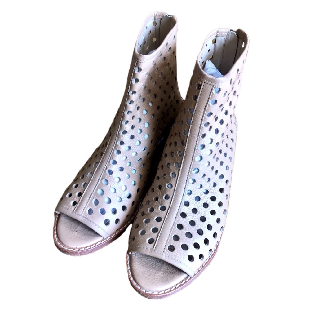 LOEFFER RANDALL TO DIE FOR LEATHER BOOTIE SANDALS - Picture 6 of 8